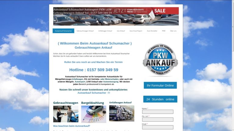 Autoankauf in Dortmund Auto verkaufen und Abholung in Dortmund
