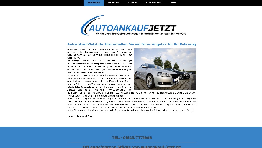 Autoankauf-Jetzt.de – Autoankauf Krefeld