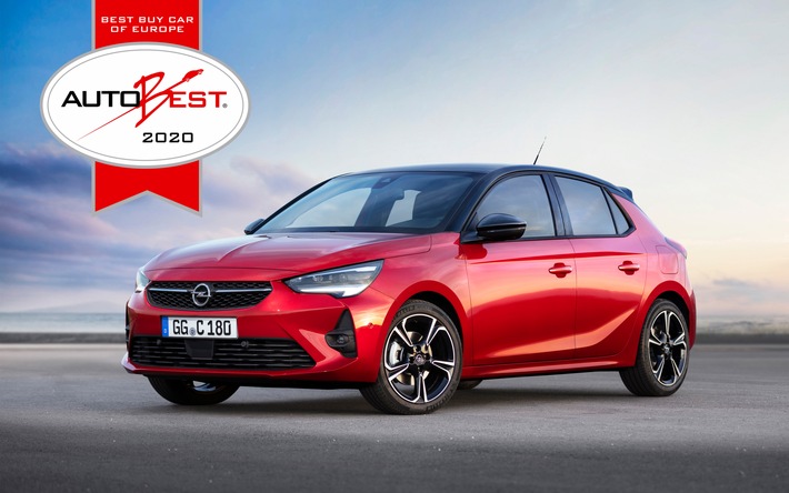 “Best Buy Car of Europe 2020”: Neuer Opel Corsa und Corsa-e gewinnen AUTOBEST-Award / Weiterer Text über ots und www.presseportal.de/nr/59486 / Die Verwendung dieses Bildes ist für redaktionelle Zwecke honorarfrei. Veröffentlichung bitte unter Quellenangabe: “obs/Opel Automobile GmbH/OpelAutomobile GmbH, Wierdemann”