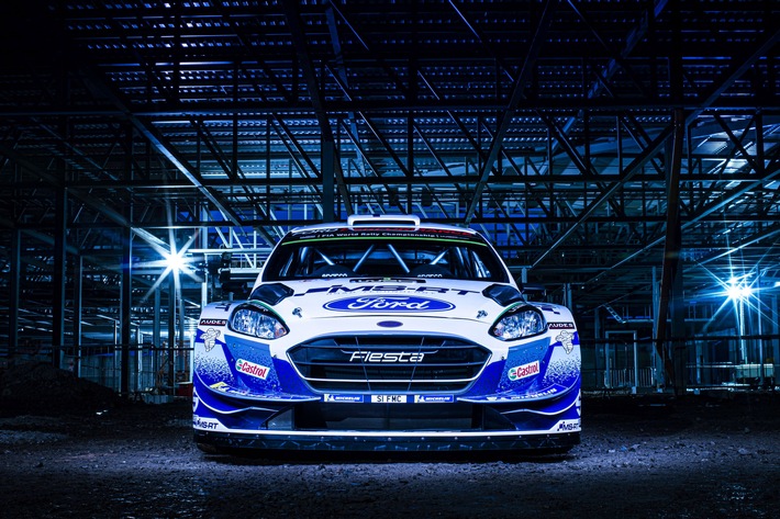 Fiesta WRC von M-Sport Ford starten mit spektakulärem neuem Design