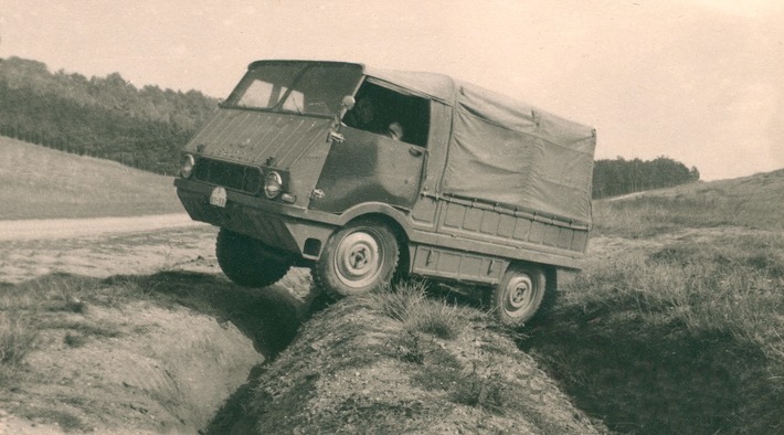 Weniger bekannte Modelle aus 125 Jahren SKODA AUTO: der Typ 998 ,Agromobil‘ von 1962