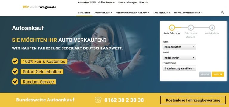 Sowohl Gewerbe-Fahrzeuge als auch PKW werden vom Autoankauf Köln Marienburg aufgekauft