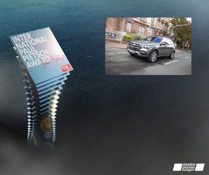 100 Kilometer elektrische Reichweite: Mercedes für den GLE mit International Paul Pietsch Award 2021 ausgezeichnet