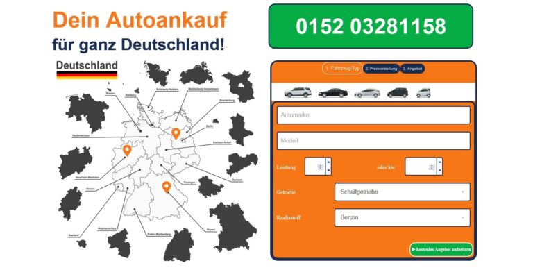 Gebrauchtwagen jeder Marke und aller Modelle: Der Autoankauf Erfurt gibt für jedes Auto ein attraktives Angebot ab