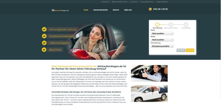 Autoankauf Bergkamen – Der Autohändler für Kfz, Gebrauchtwagen oder Unfallwagen im Kreis Unna