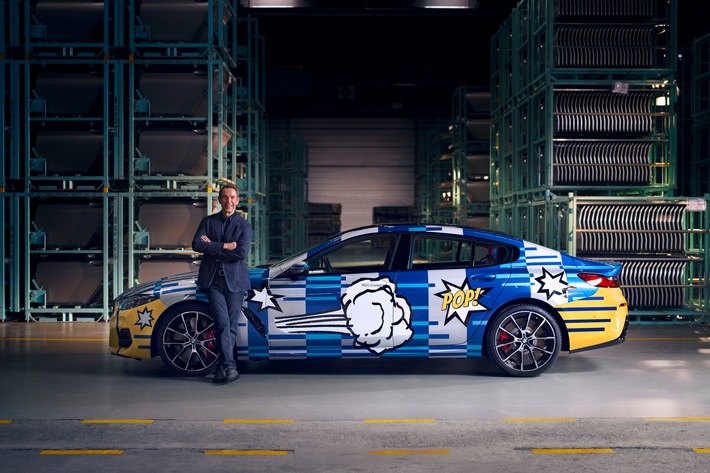 THE 8 X JEFF KOONS: der US-amerikanische Künstler hat mit BMW sein Traumauto erschaffen