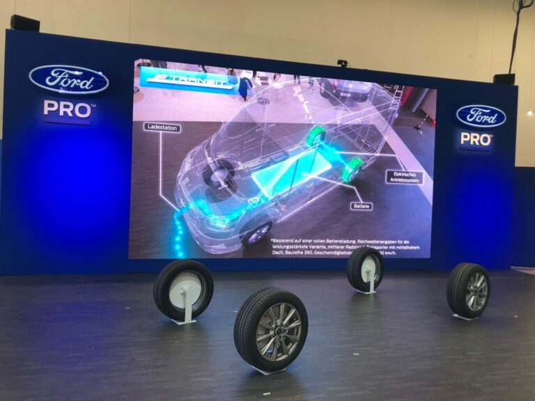 Ford auf der Kölner Messe polisMobility 2022