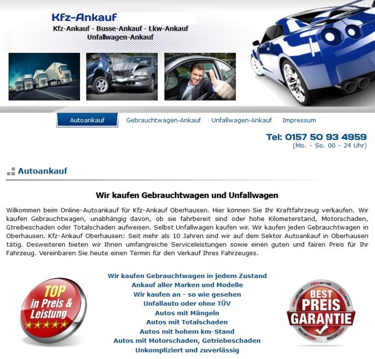 Auto in Wiesbaden rechtzeitig verkaufen ohne Verlust