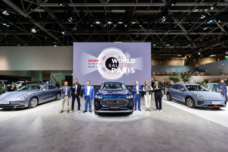 Great Wall Motor präsentiert ORA und WEY auf dem Pariser Autosalon 2022
