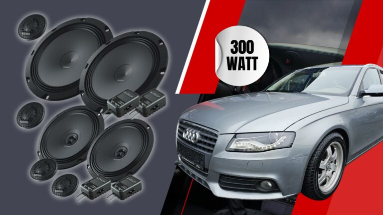 B8 Audi A4: Audiophiles Upgrade – Spitzenklang, Bassgewalt und beeindruckender Pegel!