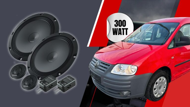 Einfache Audioupgrades: VW Caddy Lautsprechersystem von auto-lautsprecher.eu