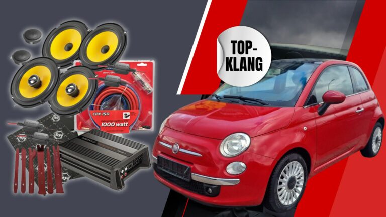 Fiat 500: Der Meister des Klangs mit Top-Sound der Oberklasse
